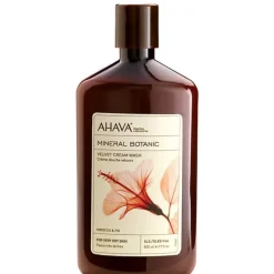 Ahava Minéral Botanic                Crème Douche Velours Hibiscus - Figue