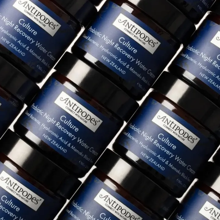 Antipodes Culture                Gel Crème de Nuit Réparateur aux probiotiques