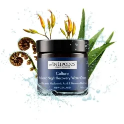Antipodes Culture                Gel Crème de Nuit Réparateur aux probiotiques