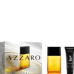 Homme AZZARO pour Homme Coffret Eau de Toilette et Shampooing Cheveux et Corps