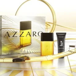 Homme AZZARO pour Homme                Coffret Eau de Toilette et Shampooing Cheveux et Corps