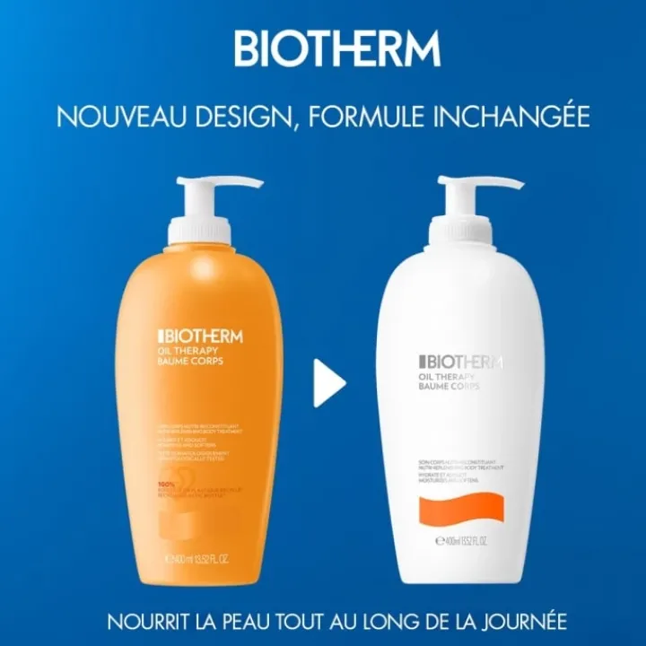 Biotherm Oil Therapy Soin Corps pour les Peaux Sèches