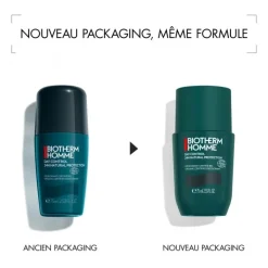 Homme Biotherm Day Control                Déodorant Bio 24 H Sans Sels d'Aluminium pour Homme Roll-on