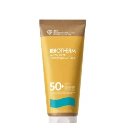 Biotherm Waterlover                Lait Solaire Hydratant Visage & Corps SPF 50+ - Tube Éco-conçu