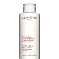 CLARINS Baume Corps Super Hydratant                Au Beurre de Karité Spécial Peaux Sèches