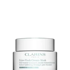 CLARINS Cryo-Flash Masque-Crème Soin Masque Anti-Âge Effet Lift Immédiat, Fermeté & Éclat