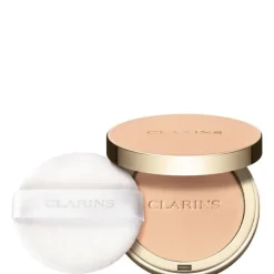 CLARINS Ever Matte Compact Powder                Poudre Compacte Matifiante Infusée Au Lait De Pêcher