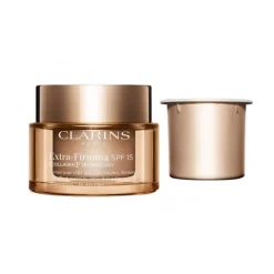 CLARINS Extra-Firming Jour                Crème Fermeté Anti-Âge SPF 15 Toutes Peaux - Recharge Pot