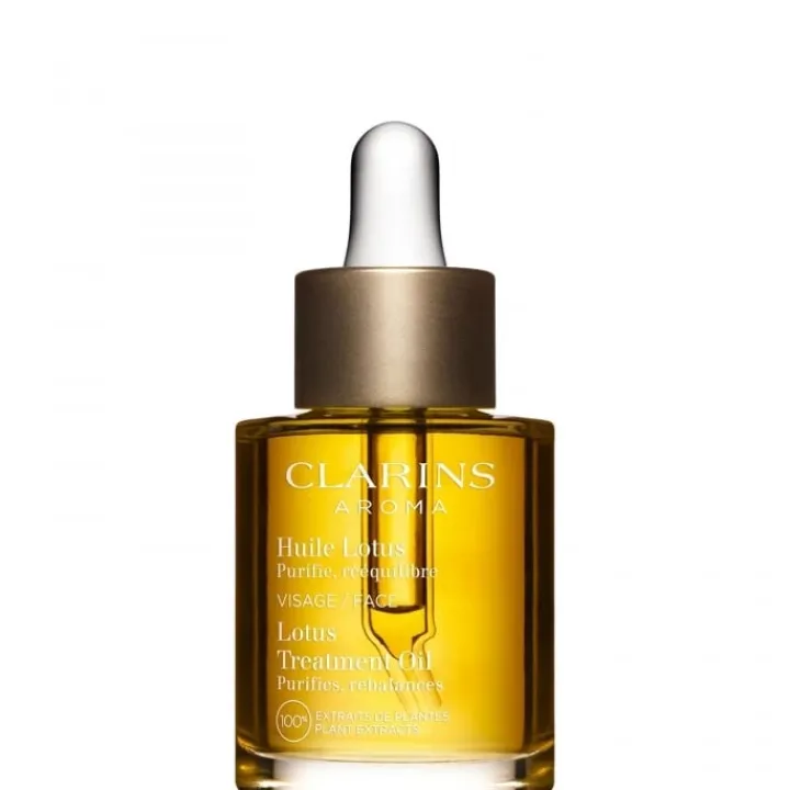CLARINS Huile Lotus Purifie, rééquilibre