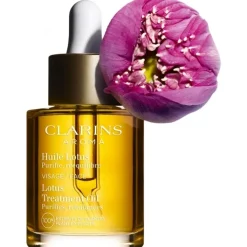 CLARINS Huile Lotus Purifie, rééquilibre
