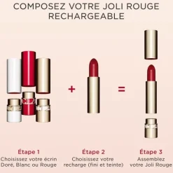 CLARINS Joli Rouge Velvet                Rouge à Lèvres Fini Mat - Recharge