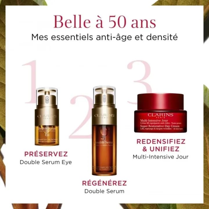 CLARINS Multi Intensive Crème Lift-Repulpante Anti-Rides Jour - Peaux très Sèches