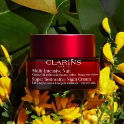 CLARINS Multi Intensive                Crème Lift-Repulpante Anti-Rides Nuit - Peaux très Sèches