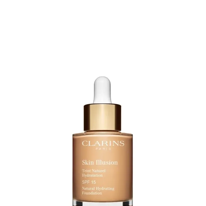 CLARINS Skin Illusion SPF15 Fond de Teint Naturel Hydratation