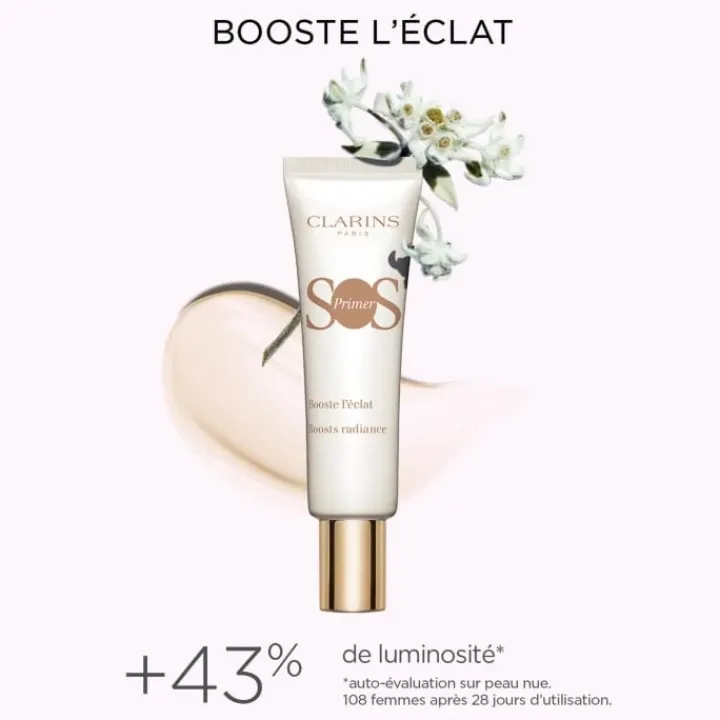 CLARINS SOS Primer Base de Teint Illuminatrice
