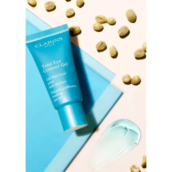 CLARINS Total Eye Gel Fraîcheur Yeux Anti-poches