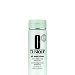 CLINIQUE All About Clean™                Savon Visage Liquide Très-Doux - Peaux sèches à très sèches