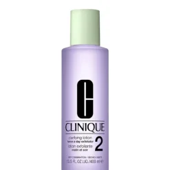 CLINIQUE Clarifying Lotion                Lotion Exfoliante 2 - Peaux sèches à mixtes