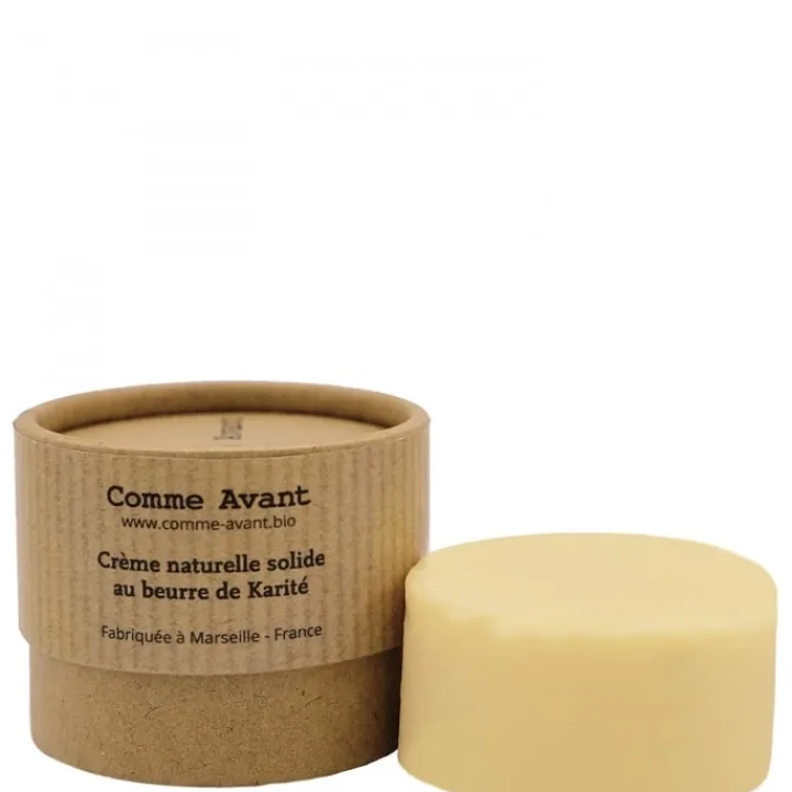 Comme Avant Crème Naturelle Solide Au Beurre de Karité