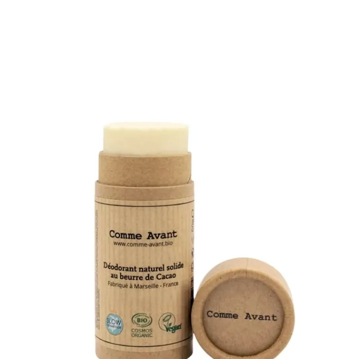 Comme Avant Déodorant Naturel Solide Au Beurre de Cacao