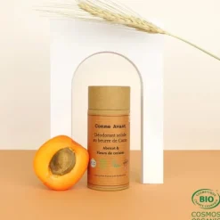 Comme Avant Déodorant Solide Au Beurre De Cacao                Abricot & Fleurs de Cerisier