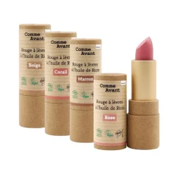 Comme Avant Rouge à Lèvres                A l'Huile de Ricin