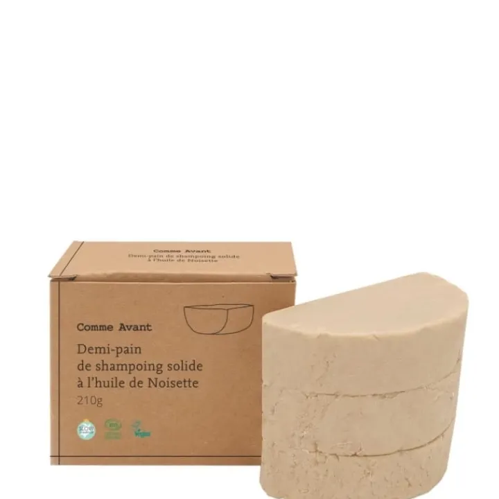 Comme Avant Shampoing Naturel Solide A L'Huile de Noisette