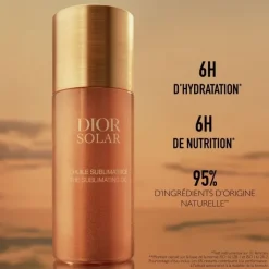 DIOR Solar                L'Huile Sublimatrice Huile Corps, Visage et Cheveux - Huile Perfectrice d'Éclat