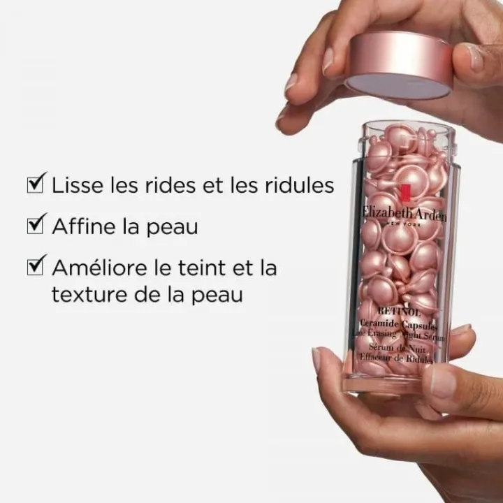 Elizabeth Arden Ceramide Retinol Capsules Sérum de Nuit Effaceur de Ridules