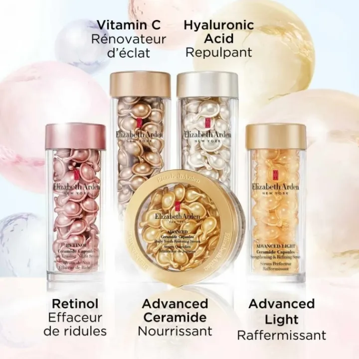 Elizabeth Arden Ceramide Retinol Capsules Sérum de Nuit Effaceur de Ridules
