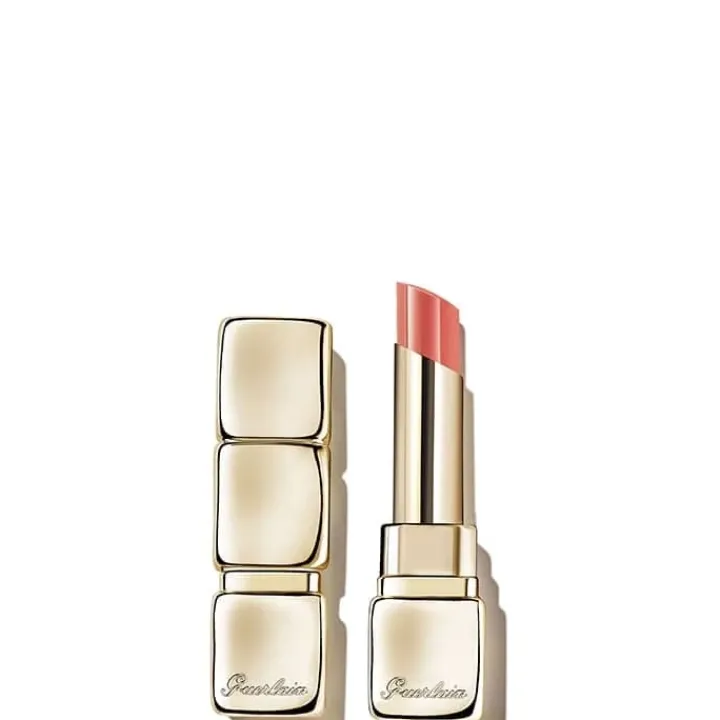 GUERLAIN KissKiss Shine Bloom Rouge brillant 95% d'ingrédients d'origine naturelle*