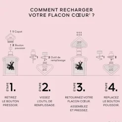 Femme GUERLAIN La Petite Robe Noire Le Flacon Coeur - Eau de Parfum Intense