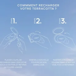 GUERLAIN Terracotta Flower Blossom                La Poudre Éclat Bonne Mine Naturelle- Édition Limitée - 96% d’ingrédients d’origine naturelle