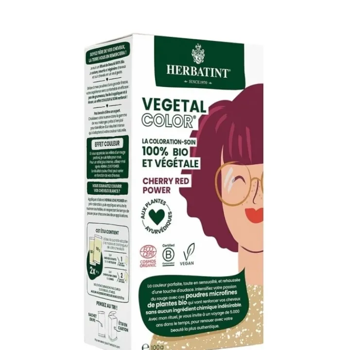 Herbatint Vegetal Color                Coloration-Soin 100% Bio et Végétale