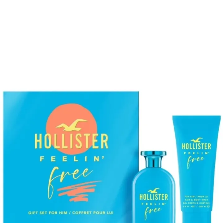 Homme Hollister Feelin' Free pour Lui Coffret Eau de Toilette