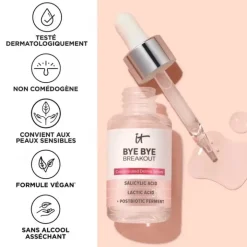 It Cosmetics Bye Bye Breakout                Sérum anti-acné à l'acide salicylique