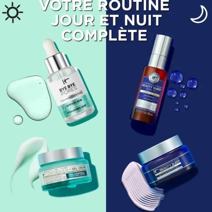 It Cosmetics Confidence in a Gel Cream Gel-Crème Hydratant et Anti-âge pour les Peaux Mixtes à Grasses