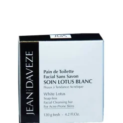 Jean d'Avèze Lotus Blanc                Pain de Toilette Facial Sans Savon