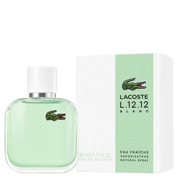 Homme LACOSTE L.12.12 Blanc Eau Fraîche Eau de Toilette
