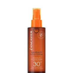 LANCASTER Sun Beauty                Huile Sèche Soyeuse Accélératrice de Bronzage SPF30