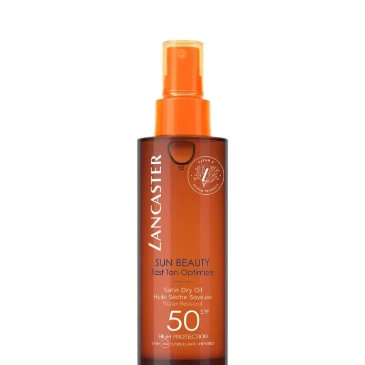 LANCASTER Sun Beauty Huile Sèche Soyeuse Accélératrice de Bronzage SPF50