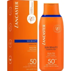 LANCASTER Sun Beauty                Lait Corps Confort Bronzage Sublime SPF50