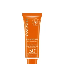 LANCASTER Sun Sensitive                 Fluide Lacté Non-Gras Visage SPF50
