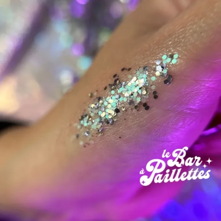 Le Bar à Paillettes Diabolo Cassis Paillettes Libres Biodégradables
