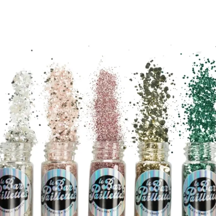 Le Bar à Paillettes Kit 004 Coffret Paillettes Libres Biodégradables - 5 Coupes