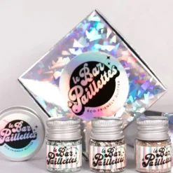 Le Bar à Paillettes Kit 001                Coffret Paillettes Libres Biodégradables - 3 Shots