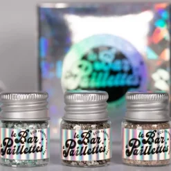 Le Bar à Paillettes Kit 001                Coffret Paillettes Libres Biodégradables - 3 Shots