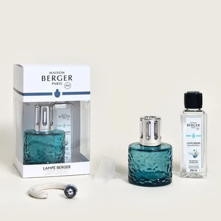 Maison Berger Paris Coffret Lampe Mirage Bleue