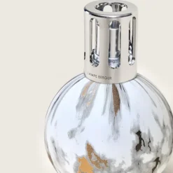 Maison Berger Paris                Lampe Marbrure Blanche