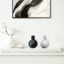 Maison Berger Paris                Lampe Marbrure Blanche